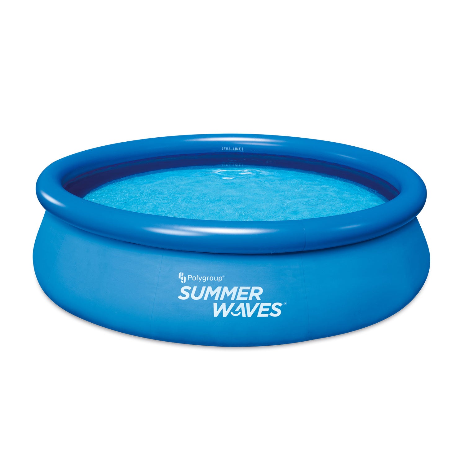 Summer Waves Quick Set 10ft x 30" Inflatable Ring Above Ground Pool Set w/Pump