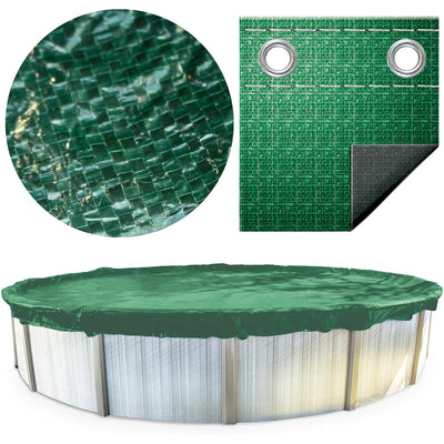 Swimline Hydrotools Winter Cover for 28' Above Ground Round Pools (Open Box) - VMInnovations