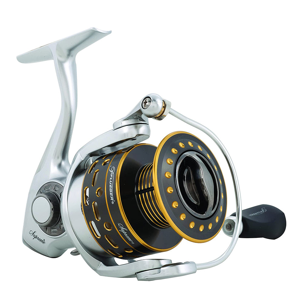 Pflueger SUPSP25X Supreme Spinning Light Freshwater Fishing Reel with 9 Bearings - VMInnovations