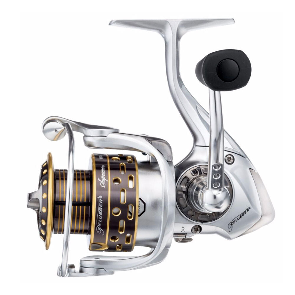 Pflueger SUPSP25X Supreme Spinning Light Freshwater Fishing Reel with 9 Bearings - VMInnovations