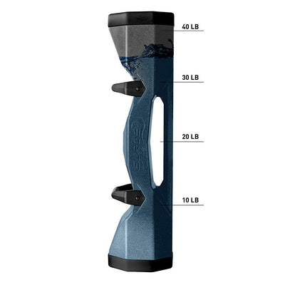 Surge Storm 60LB Water-Filled Adaptable Workout Free Weight Tube (For Parts)