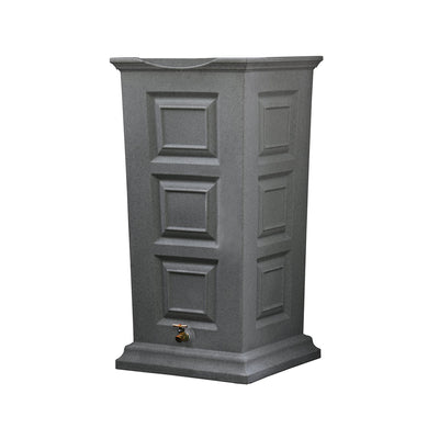 Good Ideas Savannah Outdoor 55 Gallon Rain Barrel and Planter (Used)