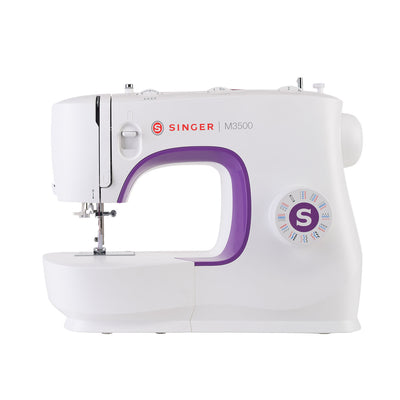 Singer Sewing Machine with 110 Stitch Applications and Accessories, White (Used)