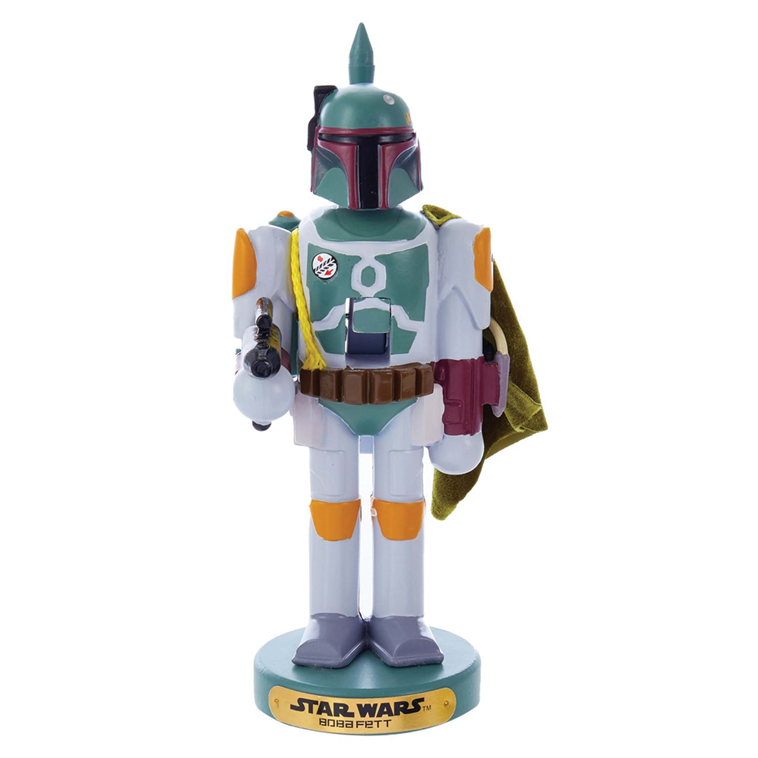 Kurt Adler 10 In Star Wars Boba Fett Nutcracker Figurine for Fans and Collectors