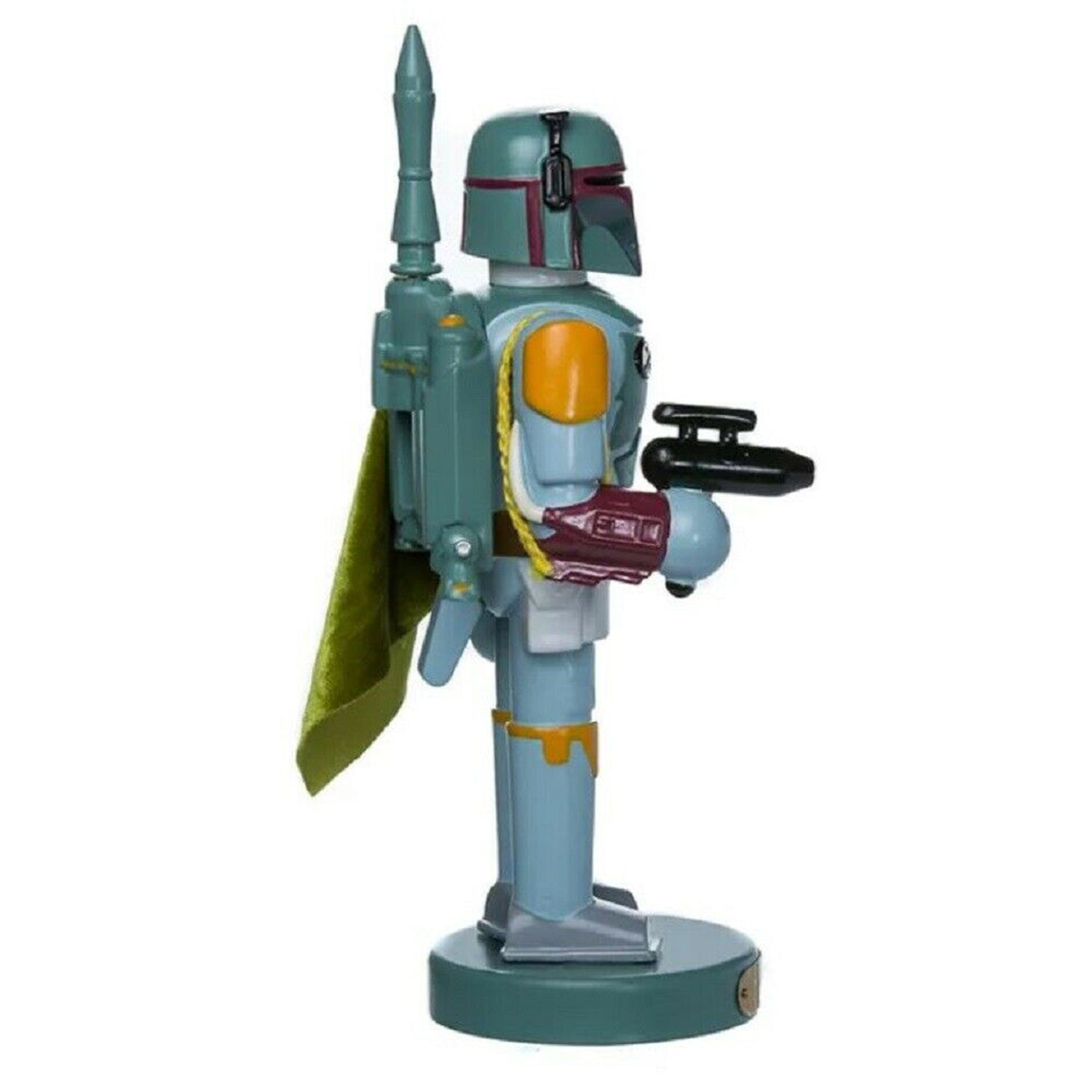 Kurt Adler 10 In Star Wars Boba Fett Nutcracker Figurine for Fans and Collectors