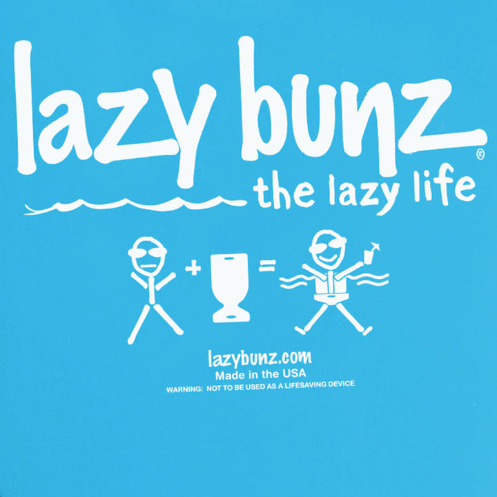 TRC Recreation Lazy Bunz Water Saddle Swimming Pool Float, Marina Blue(Open Box)