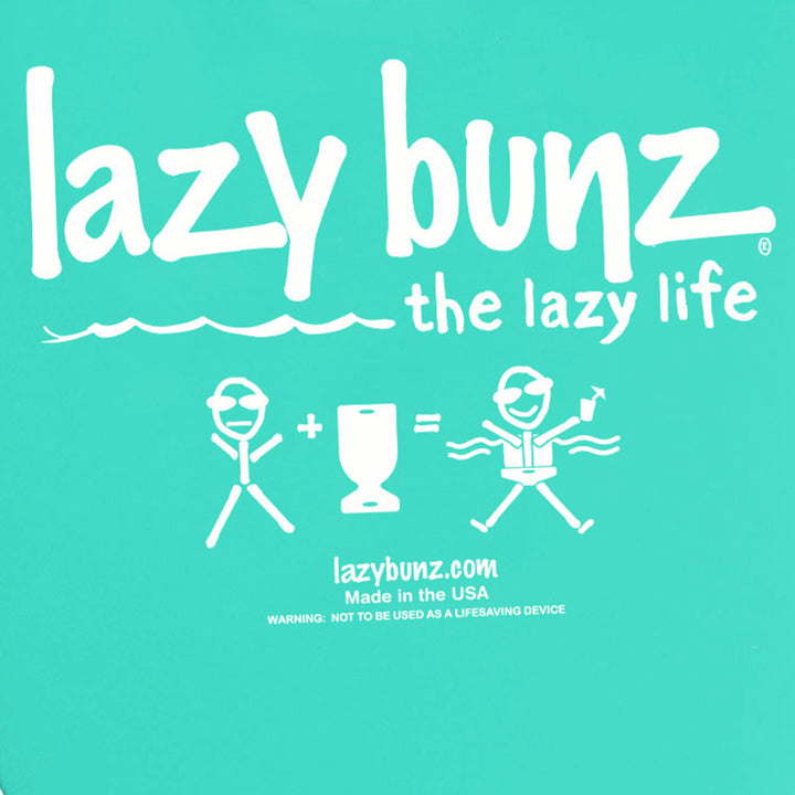 TRC Recreation Lazy Bunz Foam Saddle Swimming Lounger Pool Float, Mint Green - VMInnovations