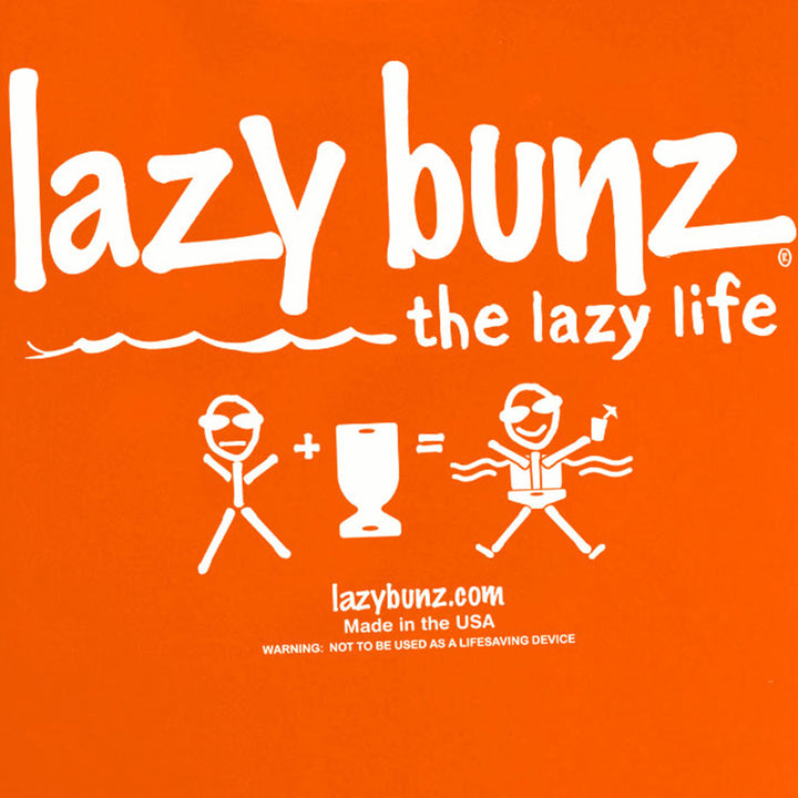 TRC Lazy Bunz Foam Water Saddle Swimming Pool Float, Sunset Orange (Open Box)