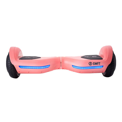 Ride SWFT Blaze Self Balancing Hoverboard Scooter w/ LED and 6.5 In Wheels, Pink