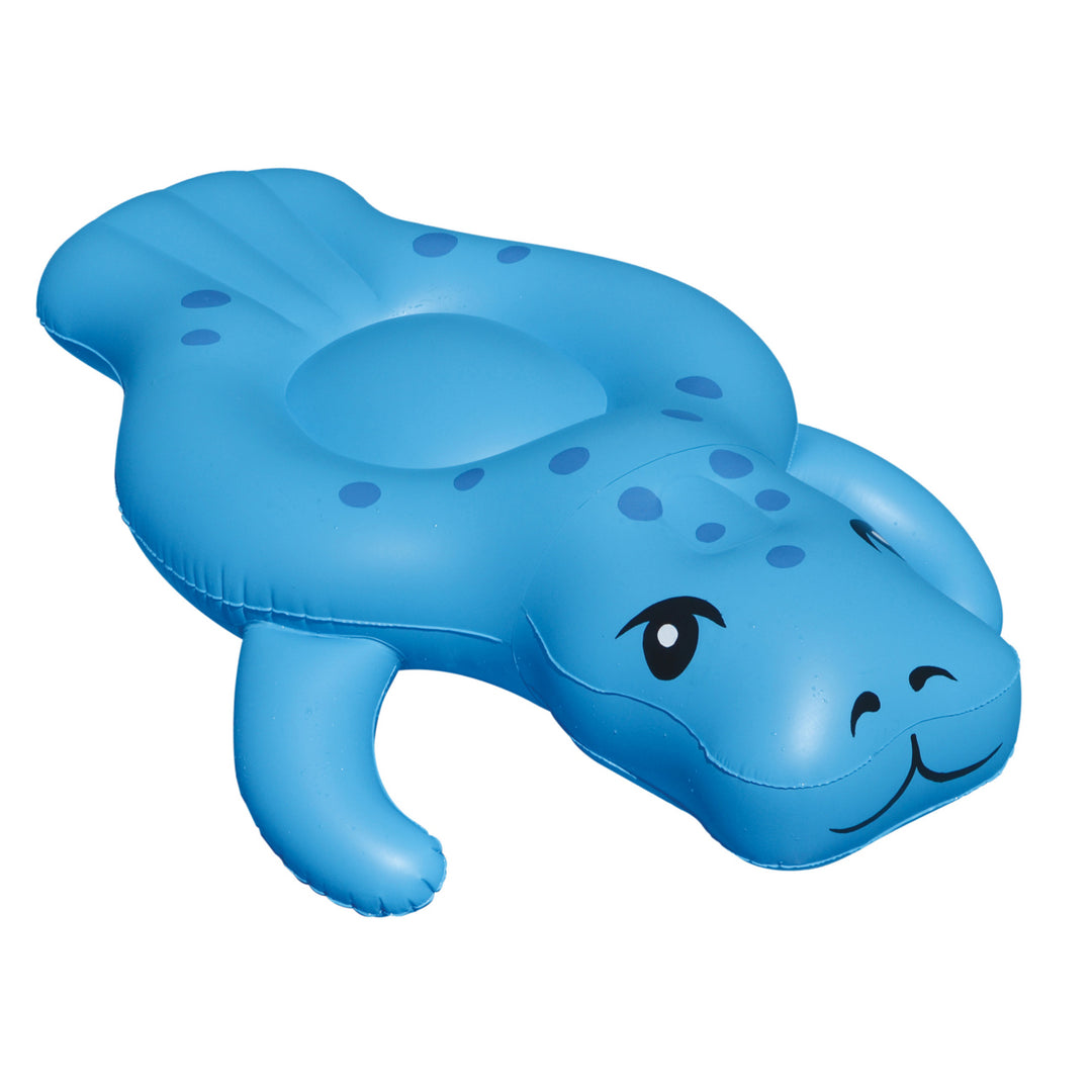 Swimline 90456 Swimming Pool Giant Inflatable Rideable Manatee Ride-On Float Toy