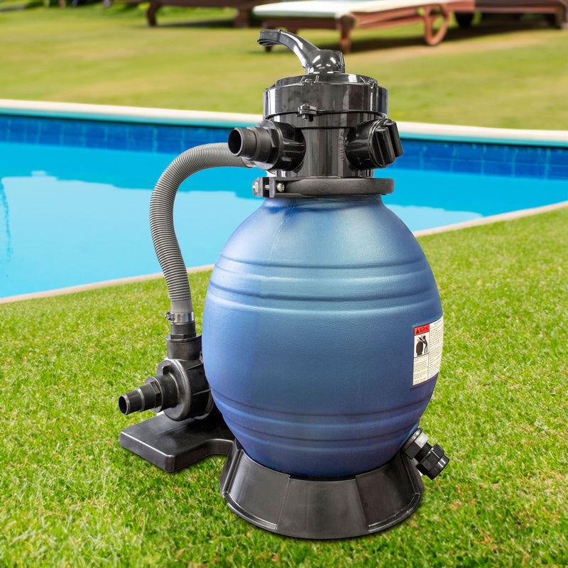 Sand Master 71225 Above Ground Pool 13" Sand Filter w/ Pump (Open Box) (2 Pack)