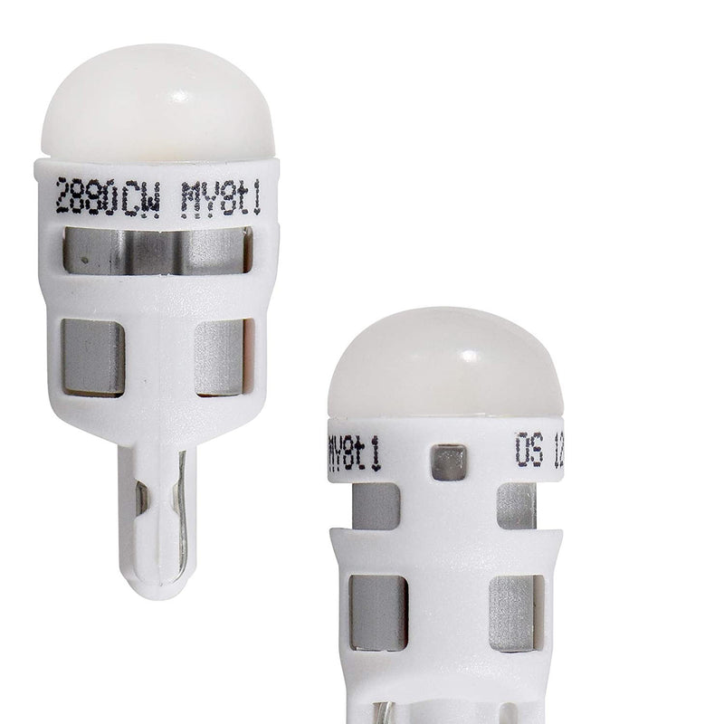Sylvania Zevo 194 White LED Interior Exterior Light Bulbs (2 Pack) (Open Box)