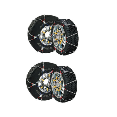 Security Chain SZ139 Super Z6 Car Truck Snow Radial Cable Tire Chain, 4 Pack