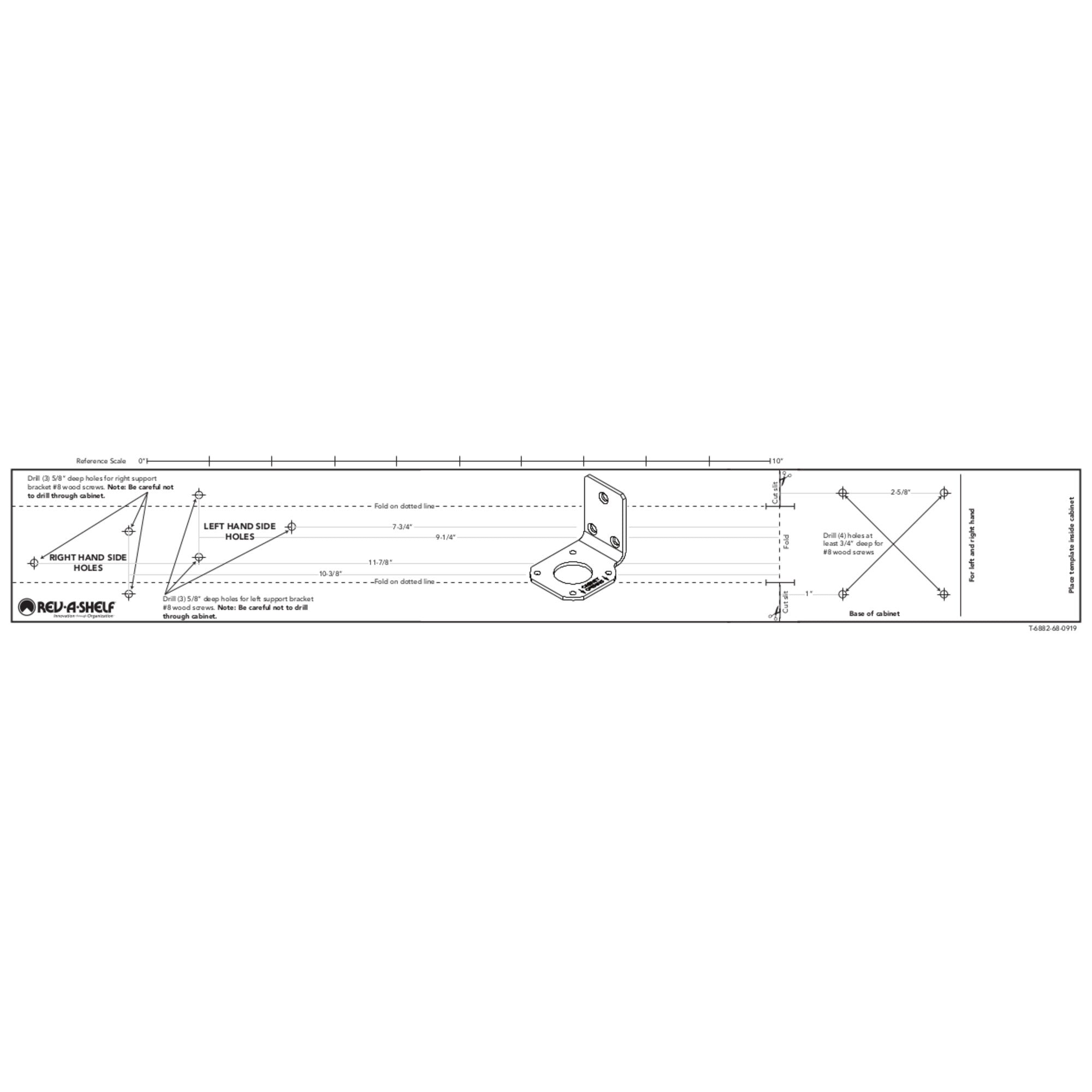 Rev-A-Shelf 4WLS882-35-570 35 Inch 2 Shelf Lazy Susan (Certified Refurbished)