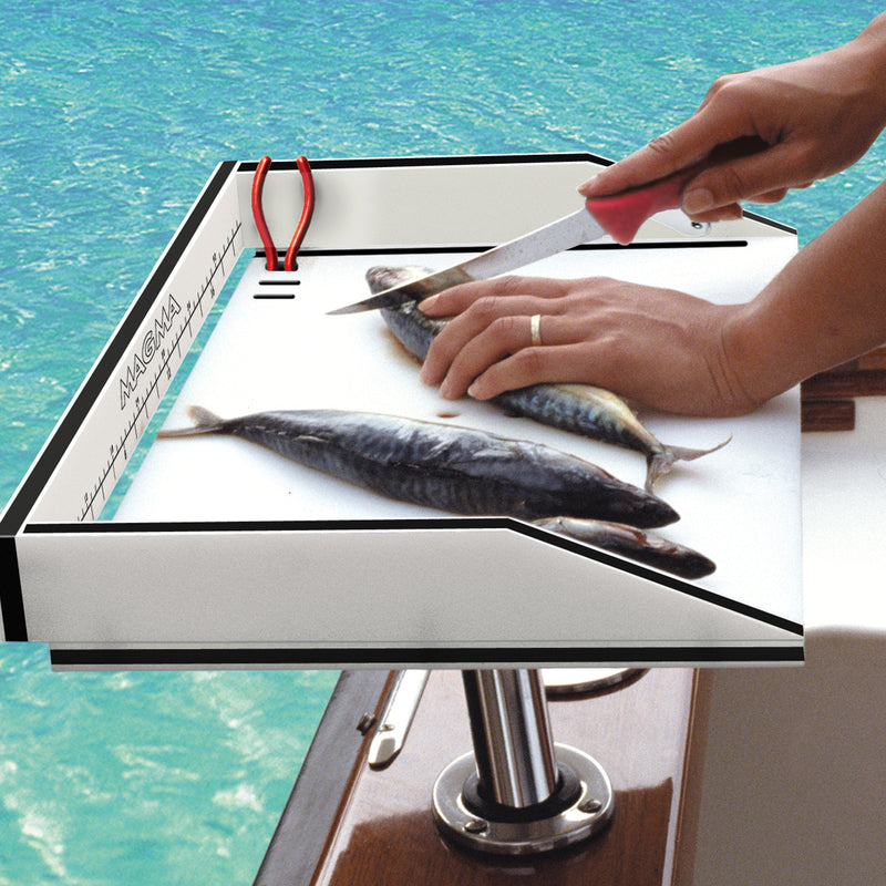 Magma Boat Marine 20" Bait/Filet Mate Fish Cleaning Cutting Table Board & Mount