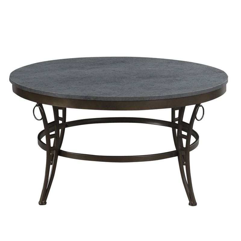 Wallace & Bay Emmerson 35 Inch Coffee Table, Cathedral Gray (For Parts)