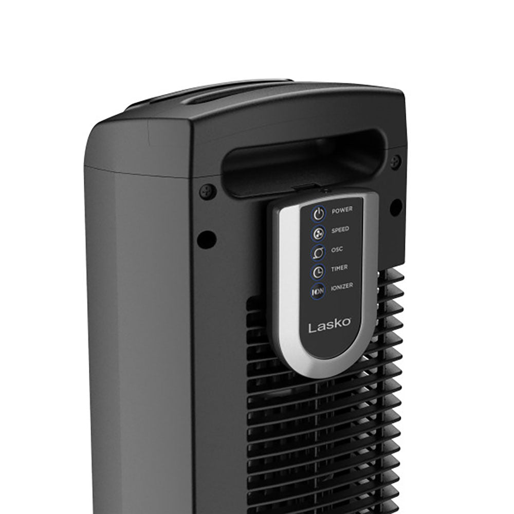 Lasko 36 In 3 Speed Oscillating Tower Fan with Remote Control and Ionizer, Black - VMInnovations