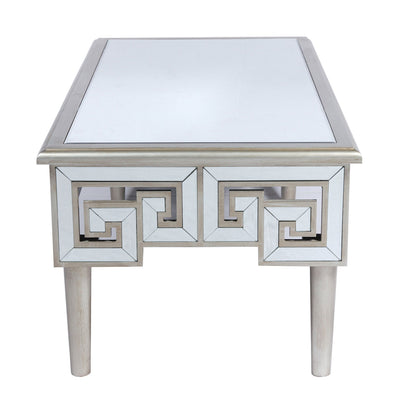 Wallace & Bay Heritage 47" Mirror & Champagne Accent Coffee Table (Open Box)