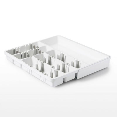 OXO Good Grip Large Expandable Utensil Storage Organizer, White (Open Box)