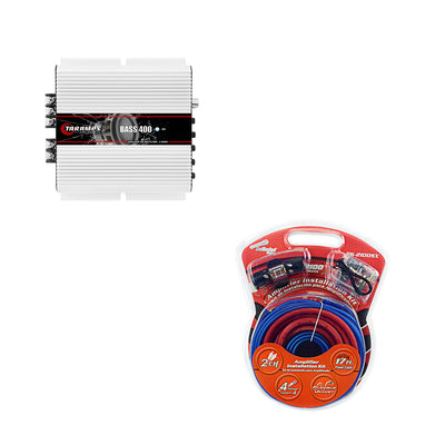 Taramps 2 Ohms Sound Systems Mono Amplifier with Audiopipe Installation Kit
