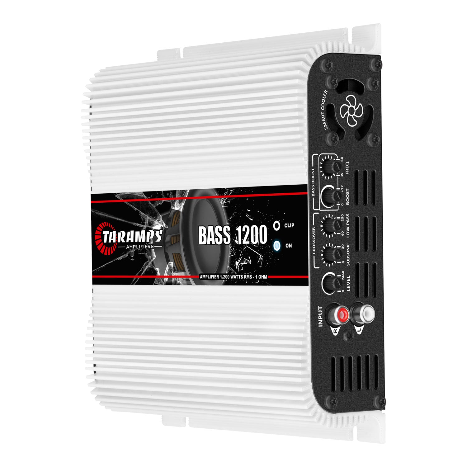 Taramps 1200W Auto Mono Amplifier with QPower Deluxe Car Amp Installation Kit