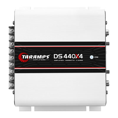 Taramps DS 440X4 Car Audio 4 Channel Amplifier with Audiopipe Installation Kit