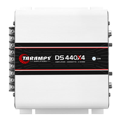 Taramps DS 440X4 Car Audio 4 Channel Amplifier with QPower Installation Kit