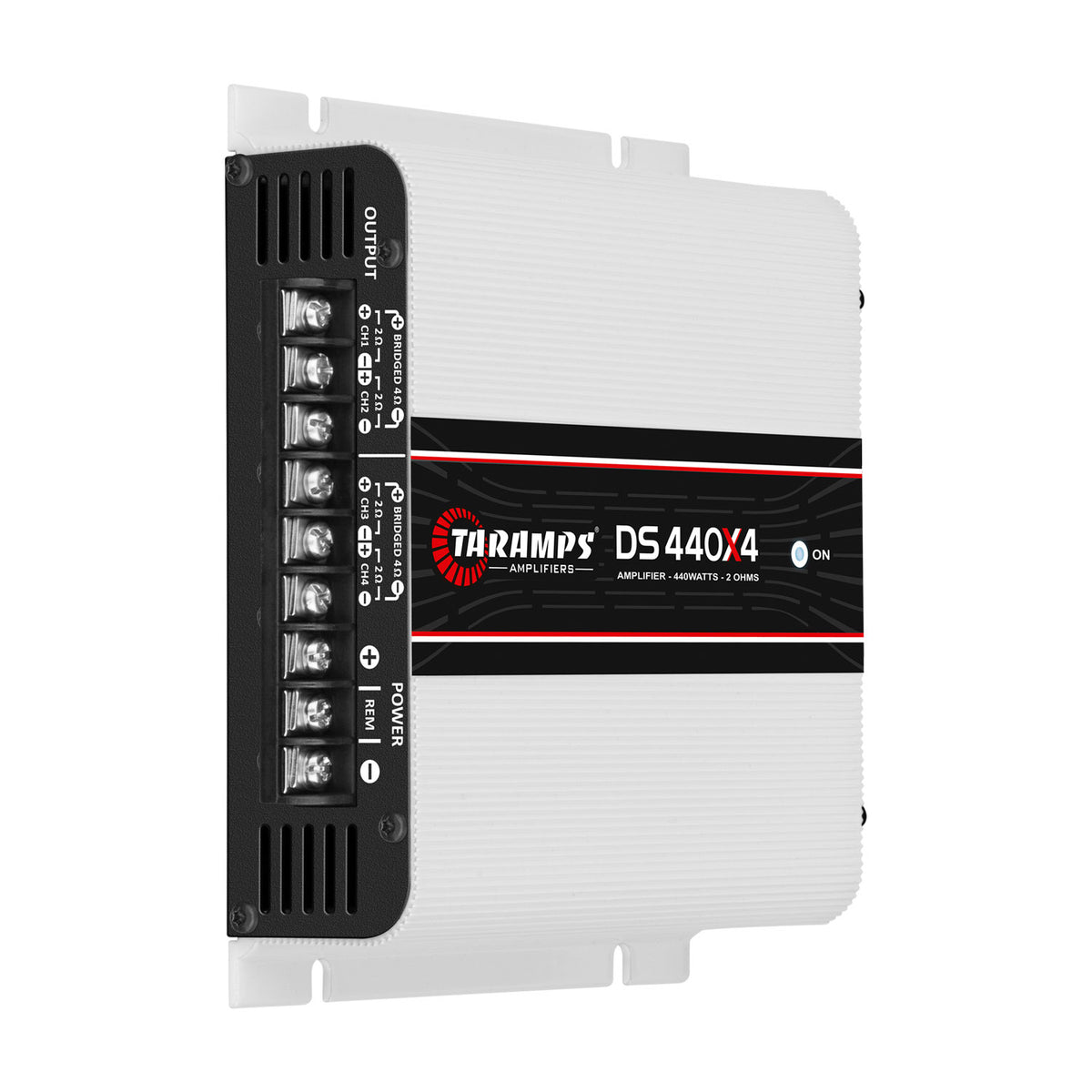 Taramps DS 440X4 Car Audio 4 Channel Amplifier with QPower Installation Kit