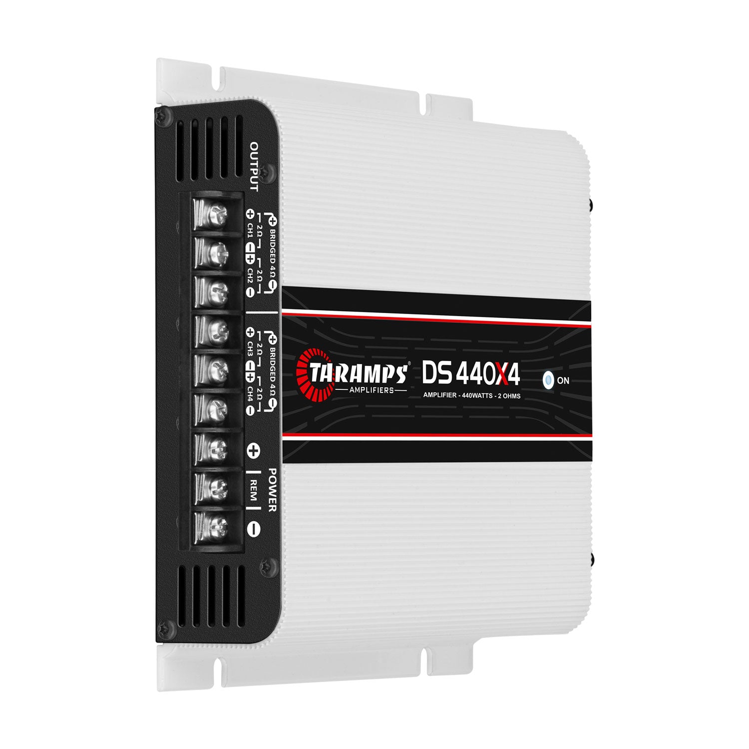 Taramps DS 440X4 Car Audio 4 Channel Amplifier with QPower Installation Kit