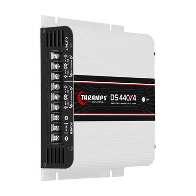 Taramps DS 440X4 Car Audio 4 Channel Amplifier with QPower Installation Kit