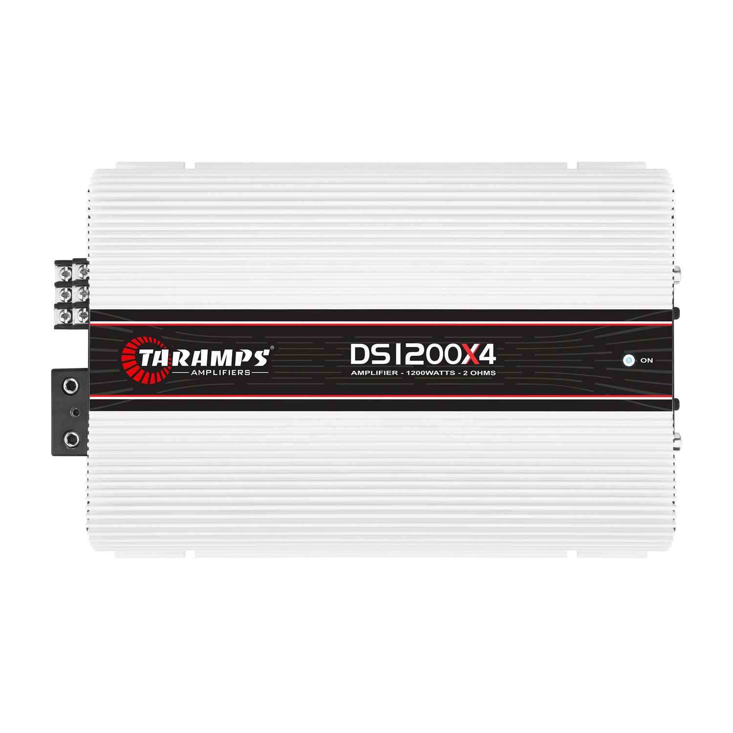 Taramps DS 1200X4 Car Audio 4 Channel Amplifier with QPower Installation Kit