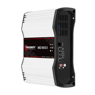Taramps Mono Amplifier Bundle with QPower USA Link Car Wiring Installation Kit