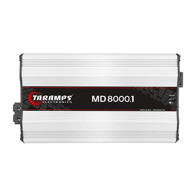 Taramps Class D MD 8000.1 2 Ohms Auto Sound Systems Mono Amplifier (2 Pack)