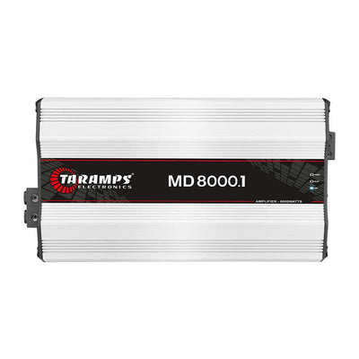 Taramps Class D MD 8000.1 2 Ohms Sound Systems Mono Amplifier (For Parts)