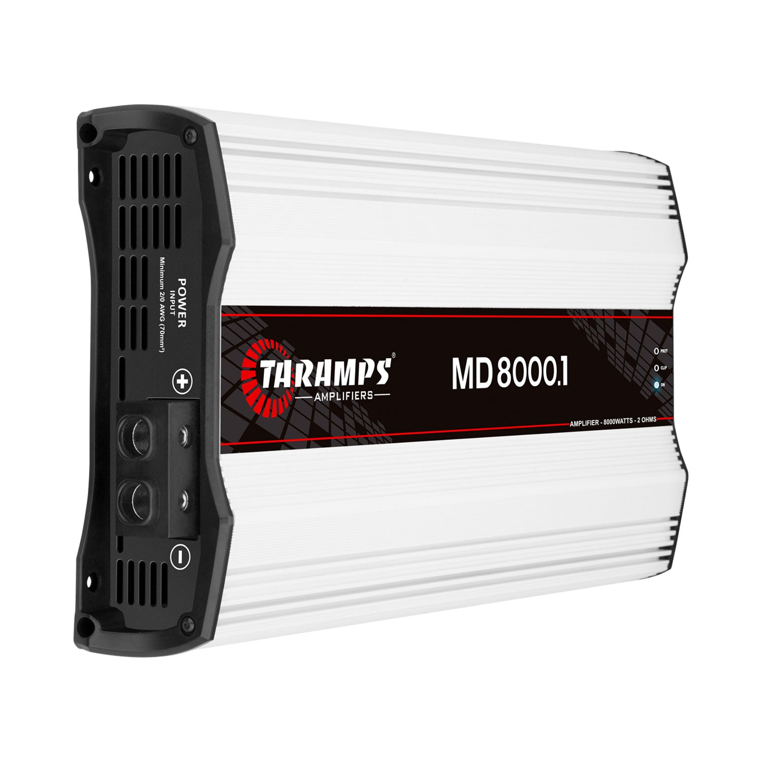 Taramps Class D MD 8000.1 2 Ohms Auto Sound Systems Mono Amplifier (2 Pack)