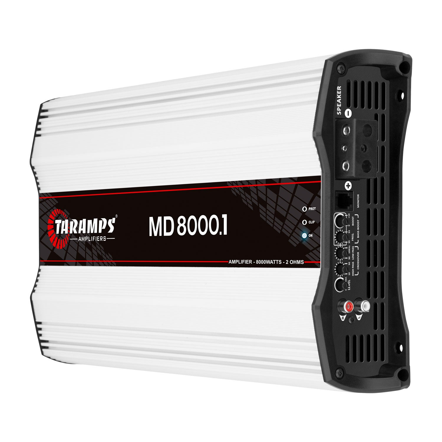 Taramps Class D MD 8000.1 2 Ohms Auto Sound Systems Mono Amplifier (2 Pack)