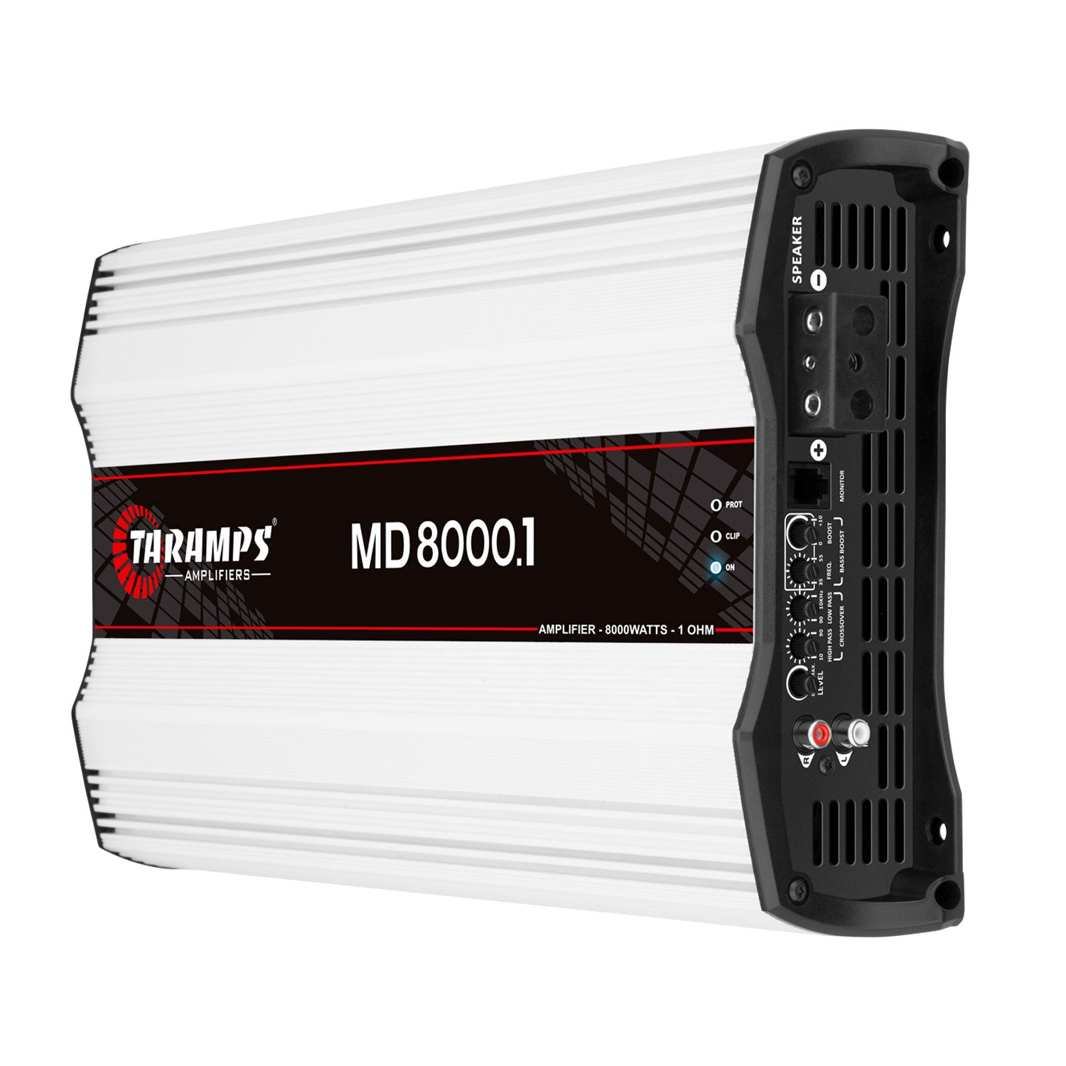 Taramps MD 8000 Watt RMS 1 Ohm Monoblock Amp and QPower Amplifier Install Kit
