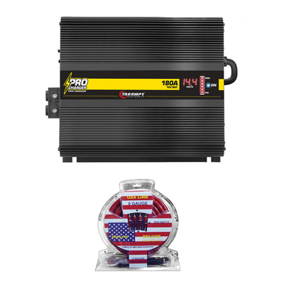 Taramps Procharger 12 Volt 2590 Watt Power Charger and QPower Amp Install Kit