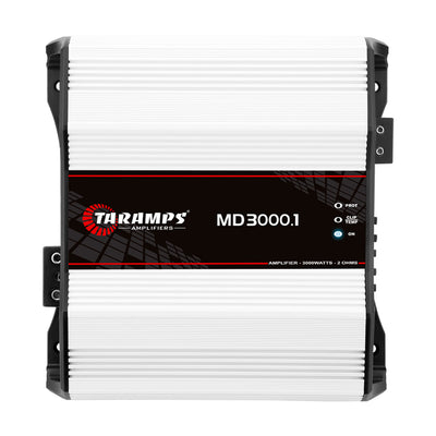 Taramps Class D 3000.1 Auto Sound Mono Amplifier w/ Audiopipe Installation Kit