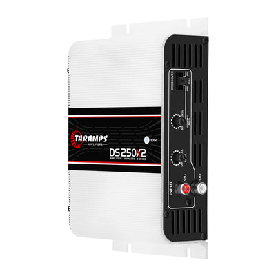 Taramps DS 250X2 Class D Audio 2 Channel Amplifier w/ QPower Installation Kit