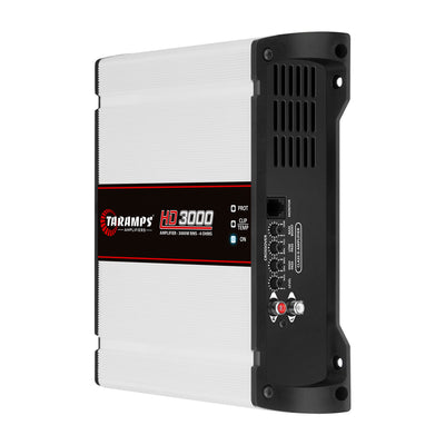 Taramps Automotive Mono Amplifier Bundle with QPower Wiring Installation Kit