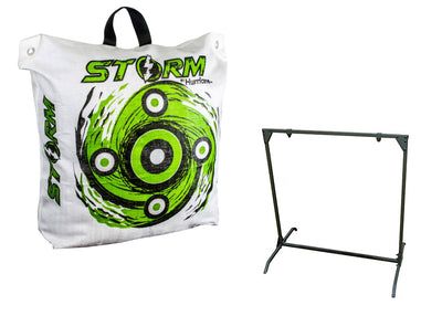 9 Target and Deer Vitals Archery Target & 30 Inch Bag Practice Target Stand - VMInnovations