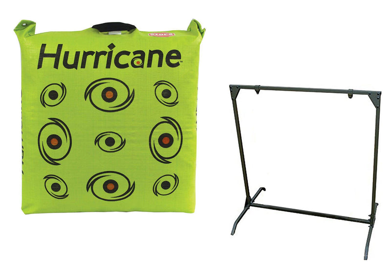9 Target and Deer Vitals Archery Target & 30 Inch Bag Target Stand (2 Pack)