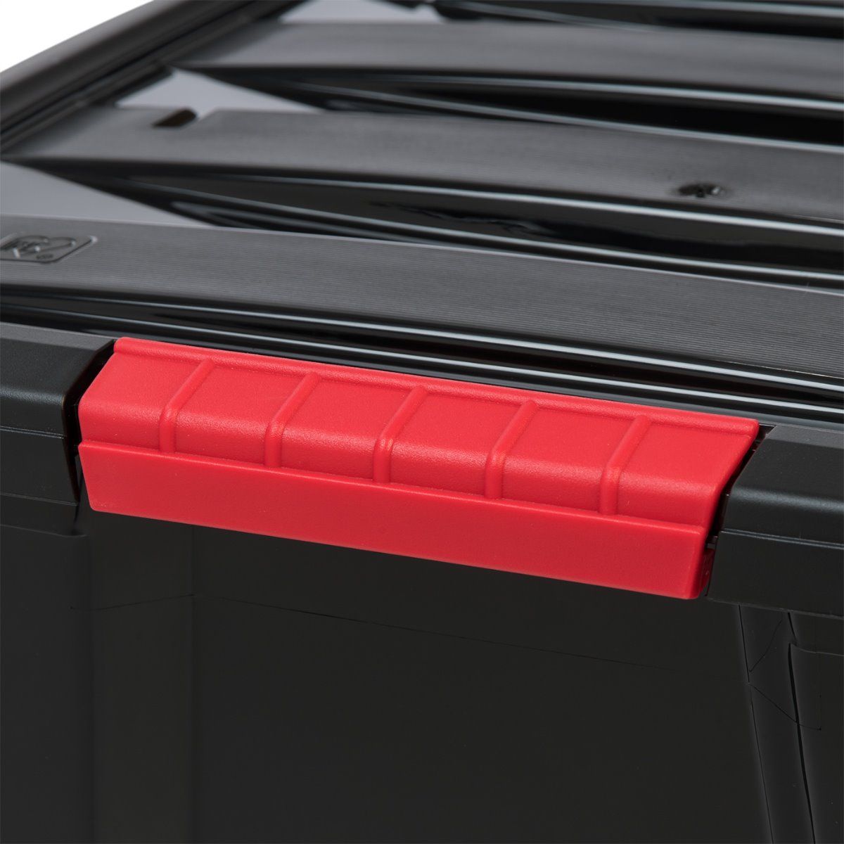 IRIS 53 Quart Stack and Pull Storage Container Box Bin System w/ Lids, (6 Count)