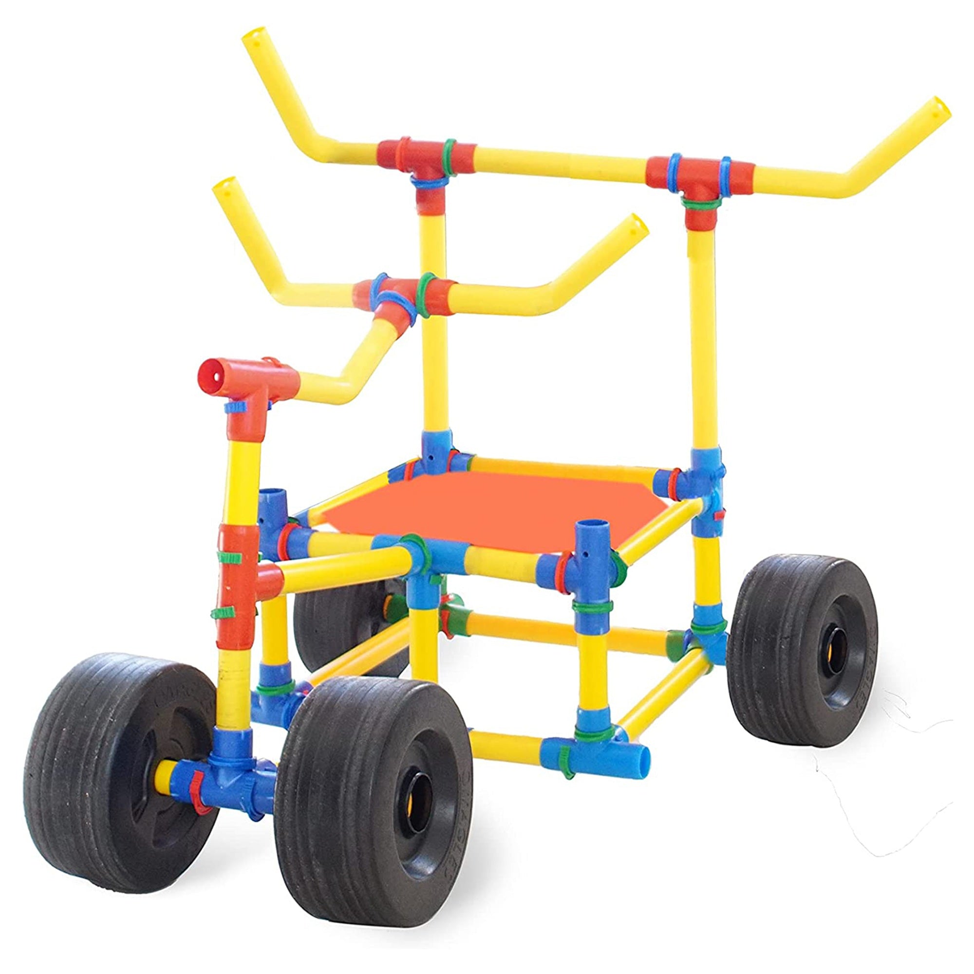 Tubelox Deluxe 220 Piece Building and Construction Toy Set for Kids 3+(Open Box) - VMInnovations