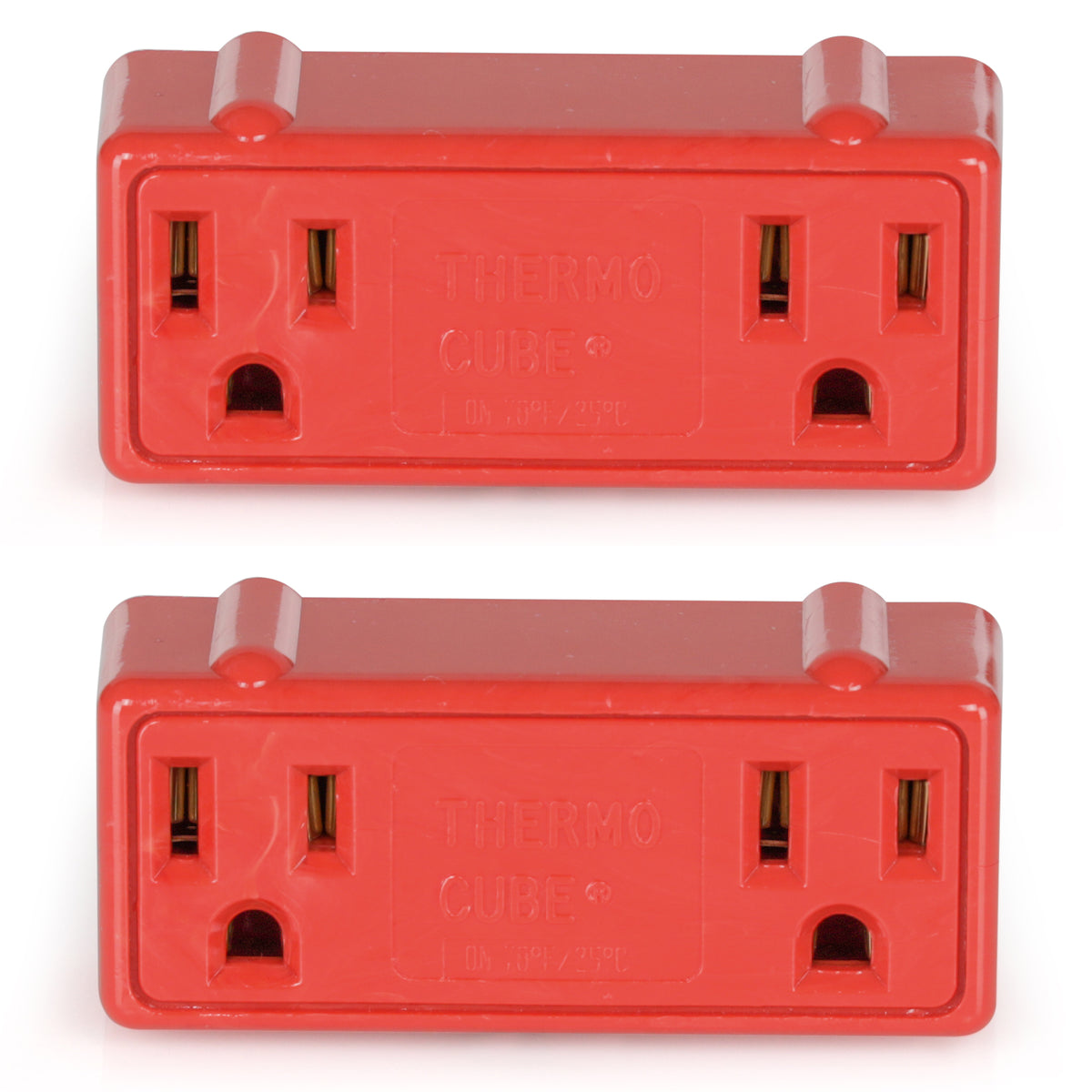 Farm Innovators Thermo Cube Warm Weather Auto On Thermostatic Dual Outlet,2 Pack