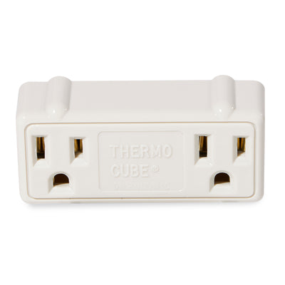 Farm Innovators TC-2 Thermo Cube Auto On Thermostatic Double Outlet (2 Pack)