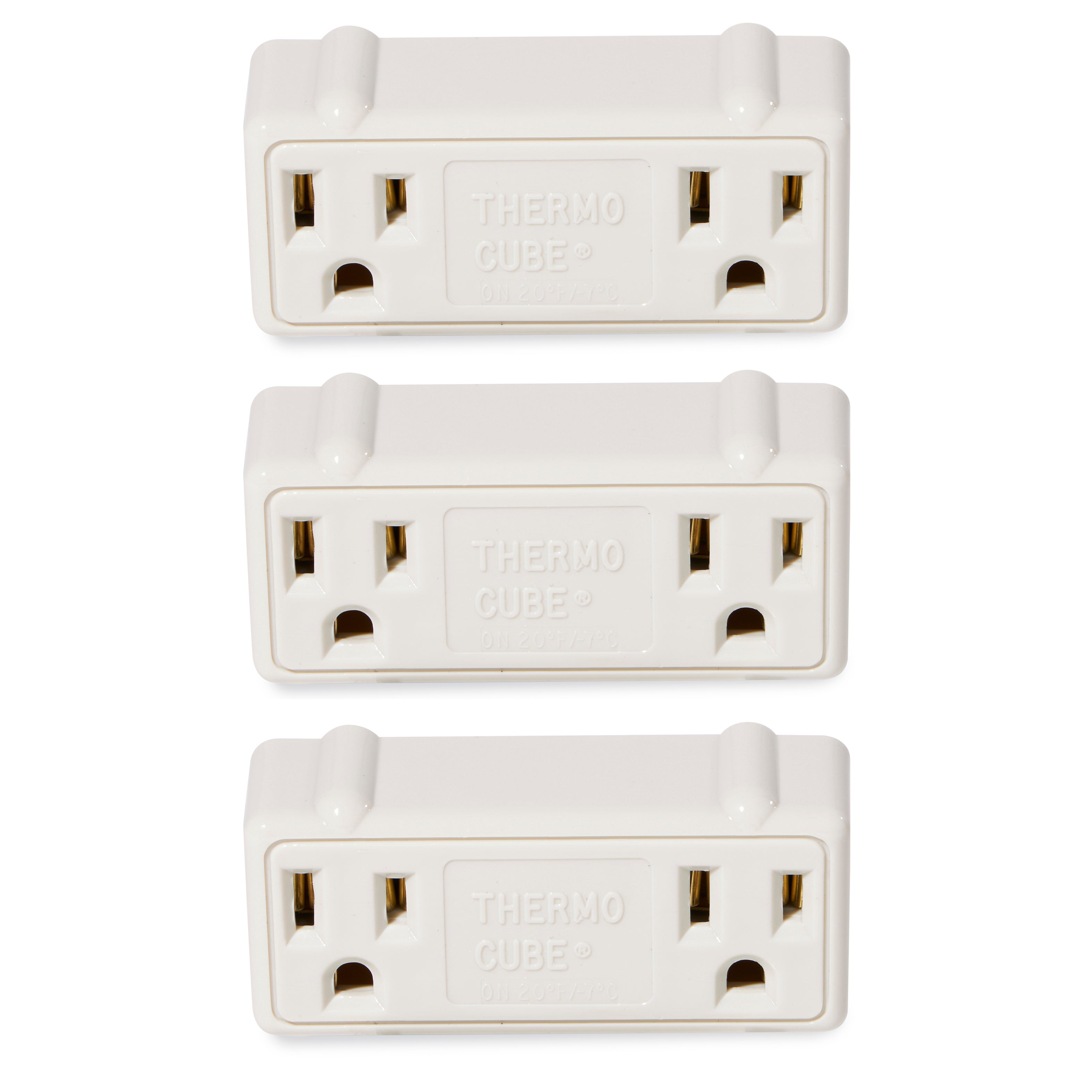 Farm Innovators TC-2 Thermo Cube Auto On Thermostatic Double Outlet (3 Pack)