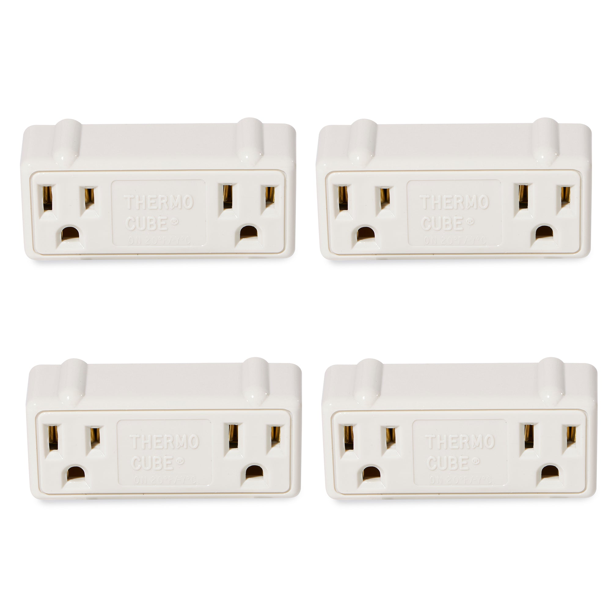 Farm Innovators TC-2 Thermo Cube Auto On Thermostatic Double Outlet (4 Pack)