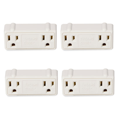 Farm Innovators TC-2 Thermo Cube Auto On Thermostatic Double Outlet (4 Pack)